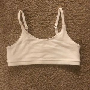 White iviva sports bra-NEVER WORN